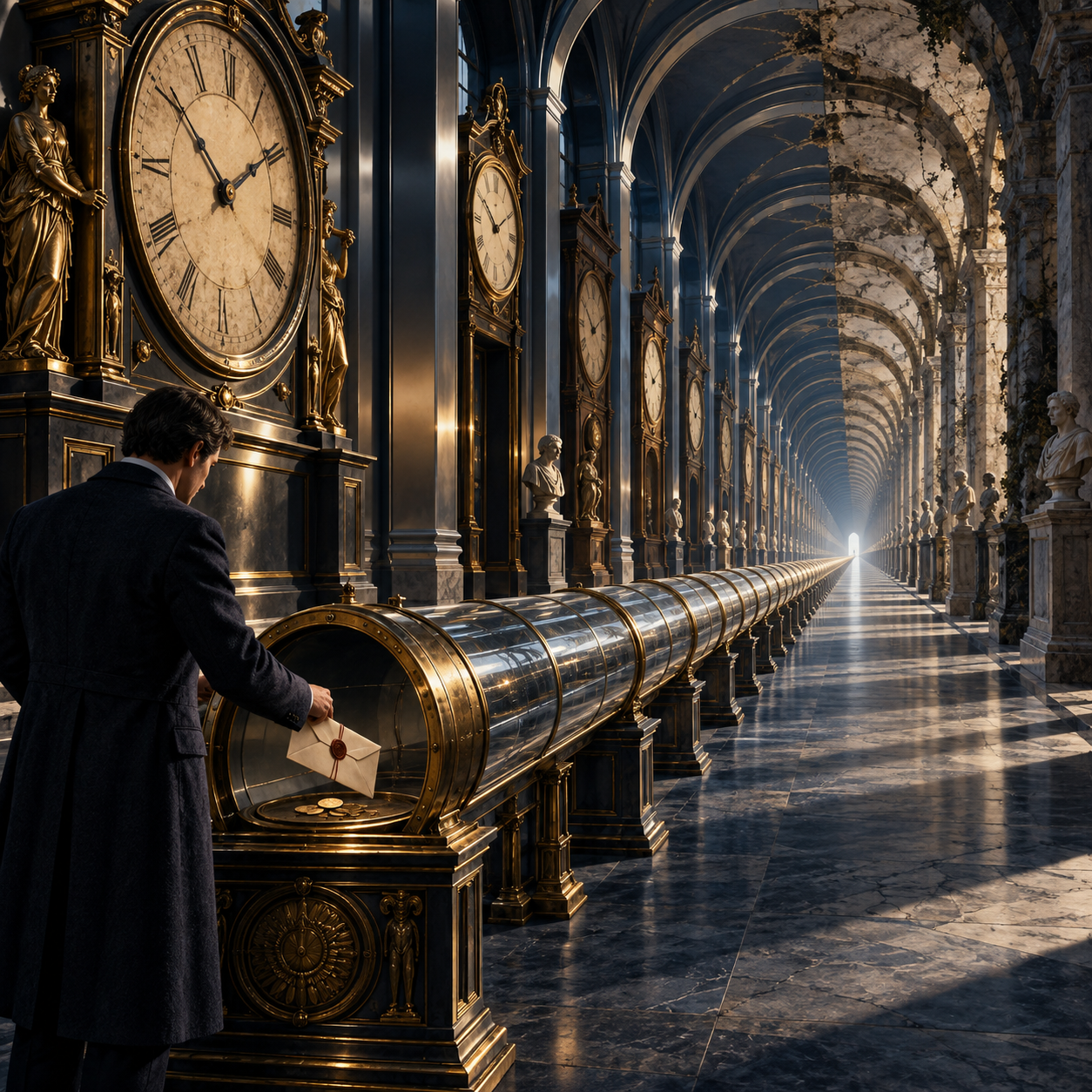 Long-duration bonds placed into a corridor of clocks representing twenty to thirty years