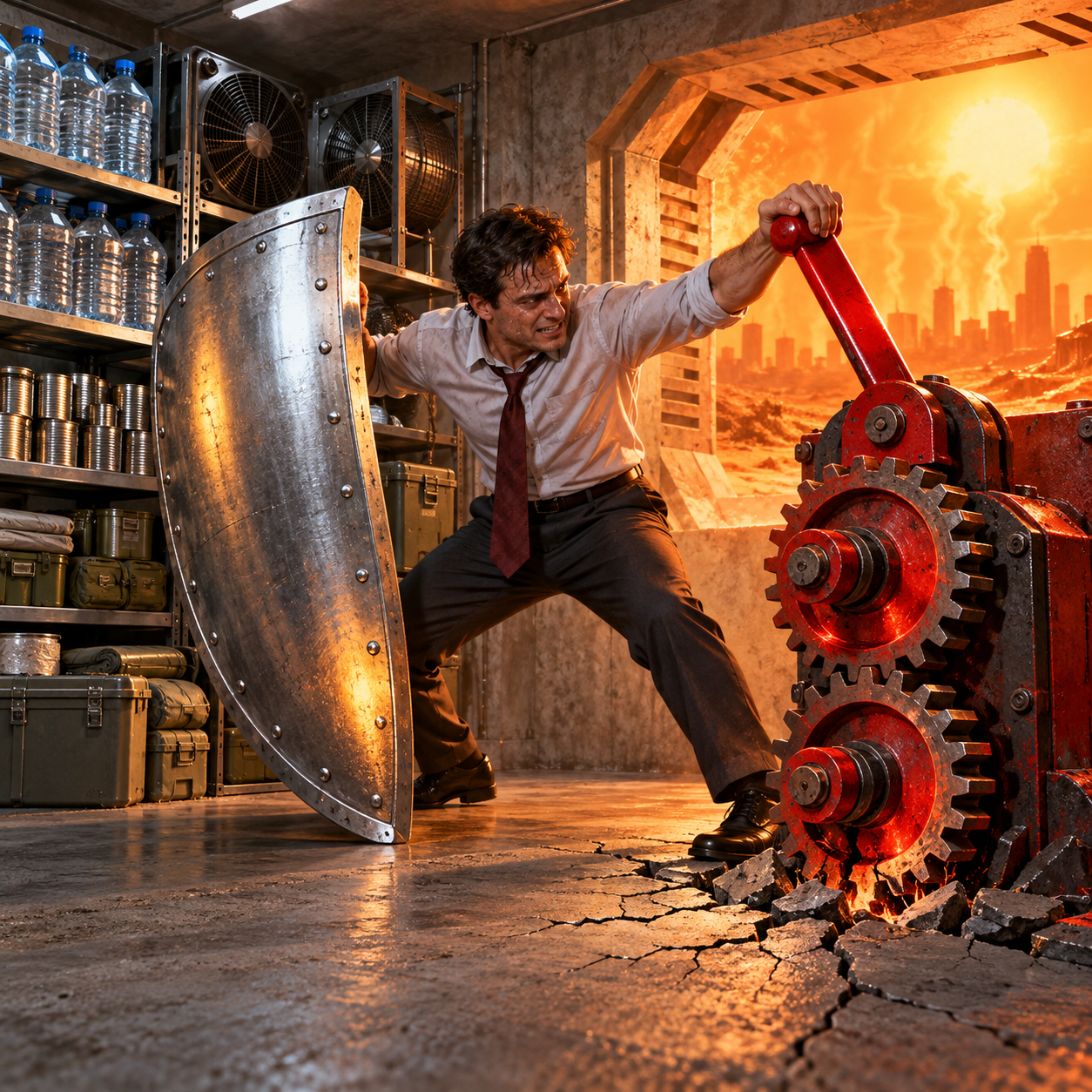 An investor preparing for inflation while also choosing triple leverage